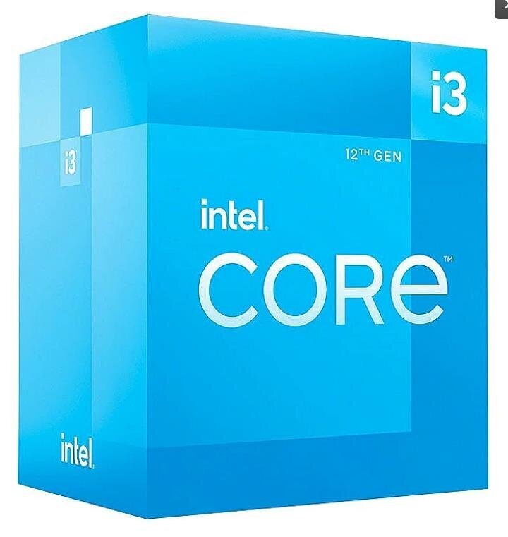 CPU|INTEL|Desktop|Core i3|i3-12100|Alder Lake|3300 MHz|Cores 4|12MB|Socket LGA1700|60 Watts|GPU UHD 730|BOX|BX8071512100SRL62 цена и информация | Procesori (CPU) | 220.lv