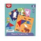 Magnētiskā spēle "Tangram", Tooky Toy цена и информация | Galda spēles | 220.lv