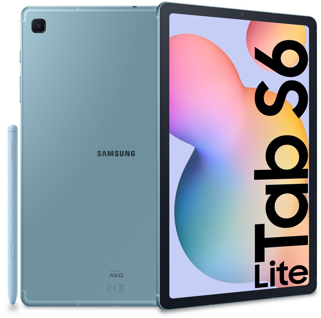 Samsung Galaxy Tab S6 Lite LTE 4/64GB Blue SM-P619NZBASEB cena un informācija | Planšetdatori | 220.lv