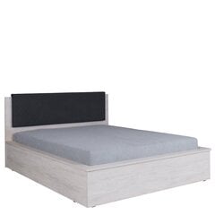 Кровать ВЕРДЕК VD06-белый / белый + мягкие часы Soft Pik 020 цена и информация | Кровати | 220.lv
