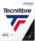 Tenisa rakešu stīgas Tecnifibre BLACK CODE 12m, 1.28mm, Melnā krāsa cena un informācija | Āra tenisa preces | 220.lv