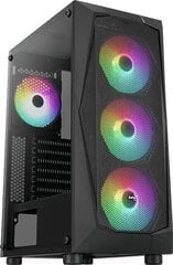 Aerocool Falcon G-BK-v2 cena un informācija | Datoru korpusi | 220.lv