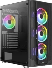 Aerocool Prism G-BK-V3 ARGB цена и информация | Корпуса | 220.lv