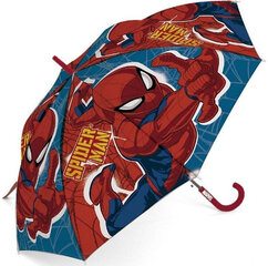 Lietussargs Marvel Spider Man Blue Red SM13267 цена и информация | Аксессуары для детей  | 220.lv