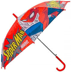 Lietussargs Marvel Spider Man Red SM13758/RED cena un informācija | Bērnu aksesuāri | 220.lv