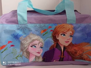 Спортивная сумка Setino Frozen Purple FR-A-BAG-78/PURPLE цена и информация | Школьные рюкзаки, спортивные сумки | 220.lv