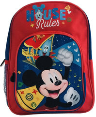 Disney Mugursoma House Rules Red 21412201 4 цена и информация | Школьные рюкзаки, спортивные сумки | 220.lv