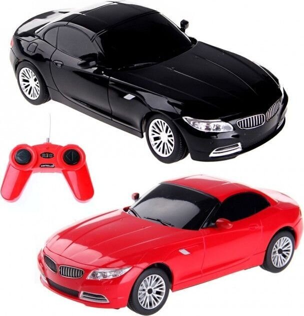 RASTAR BMW Z4 sarkans 1:24 ar tālvadības pulti цена и информация | Rotaļlietas zēniem | 220.lv