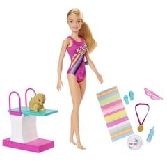 Чемпион по плаванию Barbie цена и информация | Игрушки для девочек | 220.lv