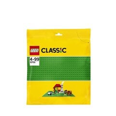 Основание 10700 LEGO® Classic Green Baseplate 25x25 см зелёная пластина цена и информация | Kонструкторы | 220.lv