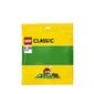Основание 10700 LEGO® Classic Green Baseplate 25x25 см зелёная пластина