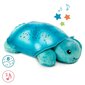 Nakts gaisma ar gaismas projekciju, skaņas -Bruņurupuču zils Twilight Turtle Aqua, Cloud B 012929 cena un informācija | Rotaļlietas zīdaiņiem | 220.lv