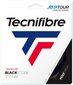 Tenisa raķešu stīgas Tecnifibre BLACK CODE 12m, 1.24mm, Melnā krāsa cena un informācija | Āra tenisa preces | 220.lv