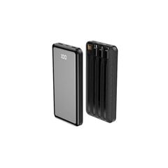 Akumulators Forever TB-411 ALLin1 10000 mAh ar vadiem USB-C + Lightning + microUSB, melns cena un informācija | Forever Mobilie telefoni un aksesuāri | 220.lv