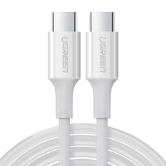 Ugreen cable USB Type C - USB Type C PD 100W 5A 2m white (US300) цена и информация | Кабели для телефонов | 220.lv