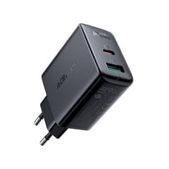 Сетевое зарядное устройство Acefast USB Type C / USB 32W, PPS, PD, QC 3.0, AFC, FCP белое (A5) цена и информация | Зарядные устройства для телефонов | 220.lv