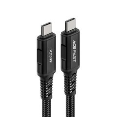 Acefast cable USB Type C - USB Type C 2m, 100W (20V / 5A) black (C4-03 Black) cena un informācija | Savienotājkabeļi | 220.lv