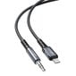 Acefast audio cable MFI Lightning - 3.5mm mini jack (male) 1.2m, AUX gray (C1-06 deep space gray) цена и информация | Savienotājkabeļi | 220.lv
