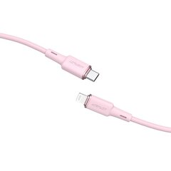 Acefast cable MFI USB Type C - Lightning 1.2m, 30W, 3A pink (C2-01 pink) цена и информация | Кабели для телефонов | 220.lv