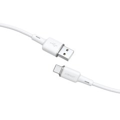 Acefast USB cable - USB Type C 1.2m, 3A white (C2-04 white) cena un informācija | Savienotājkabeļi | 220.lv