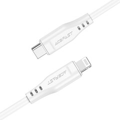 Acefast cable MFI USB Type C - Lightning 1.2m, 30W, 3A black (C3-01 black) цена и информация | Кабели для телефонов | 220.lv
