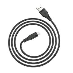 Acefast cable MFI USB - Lightning 1.2m, 2.4A black (C3-02 black) цена и информация | Кабели для телефонов | 220.lv
