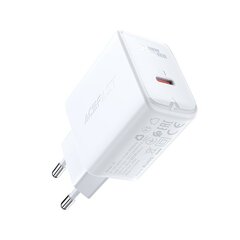 Быстрое зарядное устройство Acefast USB Type C 20W Power Delivery (A1 EU белый) цена и информация | Зарядные устройства для телефонов | 220.lv