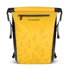 Wozinsky waterproof backpack bicycle bag 2in1 23l yellow (WBB31YE) цена и информация | Велорюкзаки | 220.lv