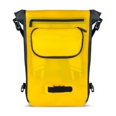 Wozinsky waterproof backpack bicycle bag 2in1 23l yellow (WBB31YE) цена и информация | Велорюкзаки | 220.lv