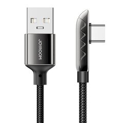 Joyroom gaming USB cable - USB Type C charging / data transmission 3A 1.2m black (S-1230K3) цена и информация | Кабели для телефонов | 220.lv