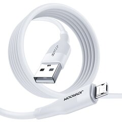 Joyroom USB cable - micro USB charging / data transmission 3A 1m white (S-1030M12) цена и информация | Кабели для телефонов | 220.lv