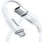 Joyroom USB cable - micro USB charging / data transmission 3A 1m white (S-1030M12) cena un informācija | Savienotājkabeļi | 220.lv