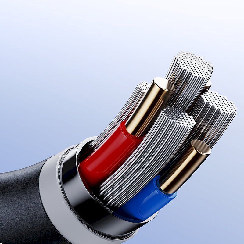 Joyroom USB cable - USB Type C for charging / data transmission 3A 1m black (S-1030M12) цена и информация | Savienotājkabeļi | 220.lv