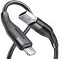 Joyroom USB cable - Lightning charging / data transmission 3A 1m black (S-1030M12) цена и информация | Savienotājkabeļi | 220.lv