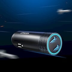 Joyroom car charger 2 x USB 50W with PD, QC, PPS gray (JR-CL13) cena un informācija | Lādētāji un adapteri | 220.lv