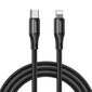 Joyroom Fast Charging / Data Cable USB Type C - Lightning PD 20W 2m Black (S-2024N1-PD) cena un informācija | Savienotājkabeļi | 220.lv