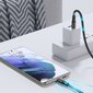 Joyroom fast charging / data cable USB Type C - USB Type C PD 60W 1m black (S-1030N1-60) cena un informācija | Savienotājkabeļi | 220.lv