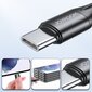 Joyroom fast charging / data cable USB Type C - USB Type C PD 60W 1m black (S-1030N1-60) цена и информация | Savienotājkabeļi | 220.lv