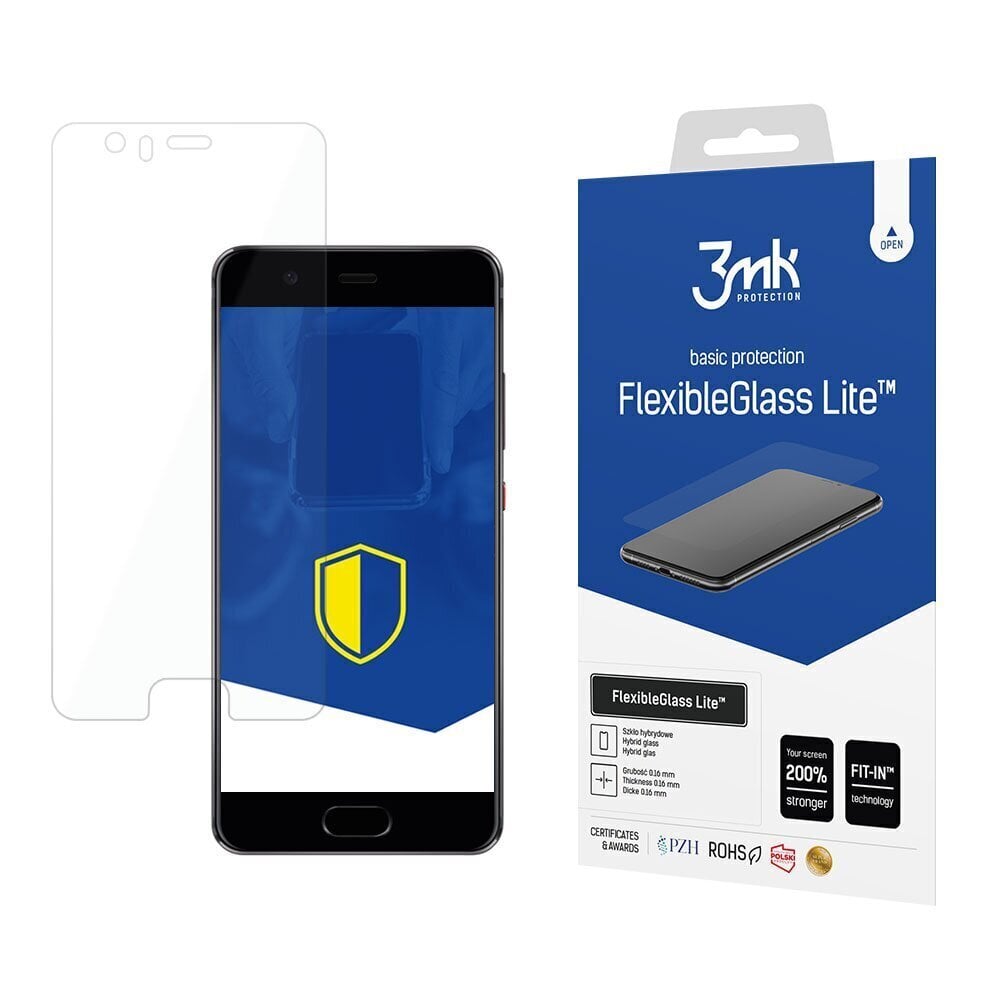Huawei P10 Plus - 3mk FlexibleGlass Lite™ screen protector цена и информация | Ekrāna aizsargstikli | 220.lv