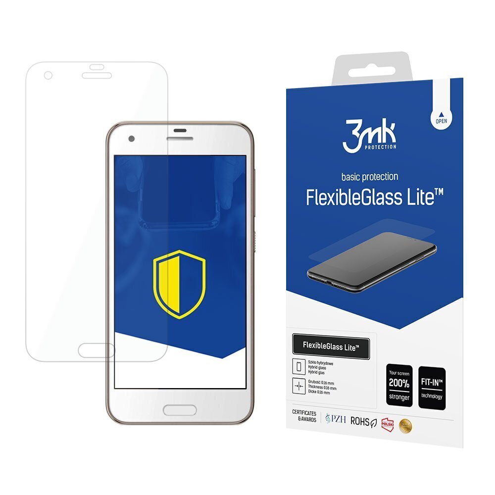 HTC One A9S - 3mk FlexibleGlass Lite™ screen protector cena un informācija | Ekrāna aizsargstikli | 220.lv