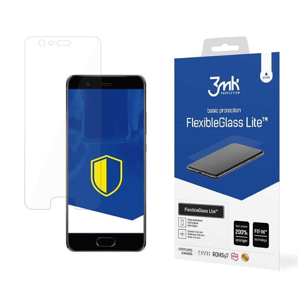 Huawei P10 - 3mk FlexibleGlass Lite™ screen protector cena un informācija | Ekrāna aizsargstikli | 220.lv