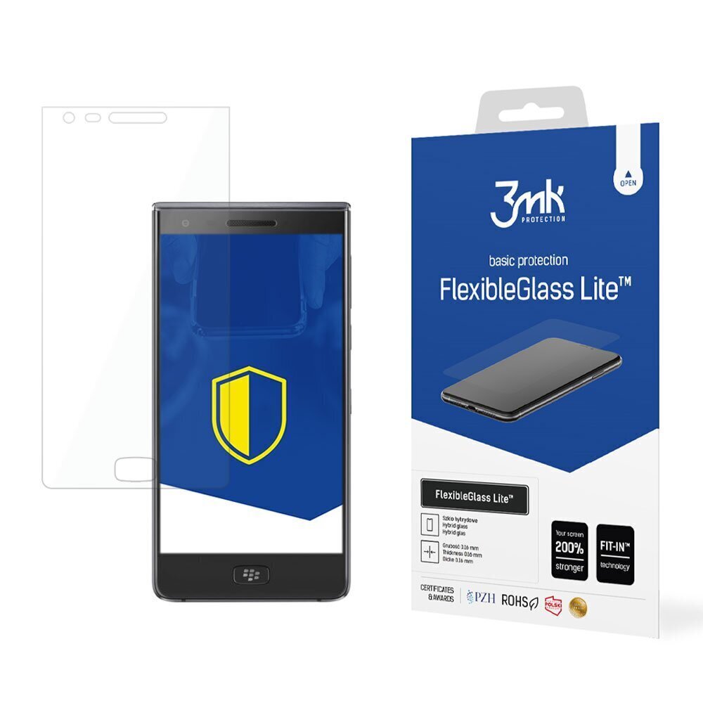BlackBerry Motion - 3mk FlexibleGlass Lite™ screen protector cena un informācija | Ekrāna aizsargstikli | 220.lv