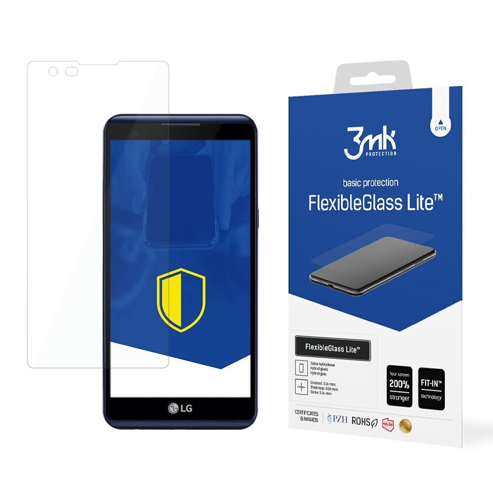 LG X Power K220 - 3mk FlexibleGlass Lite™ screen protector cena un informācija | Ekrāna aizsargstikli | 220.lv