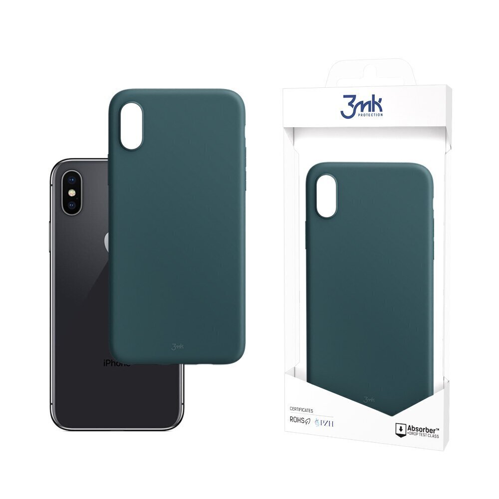 Apple iPhone X/XS - 3mk Matt Case lovage cena un informācija | Telefonu vāciņi, maciņi | 220.lv