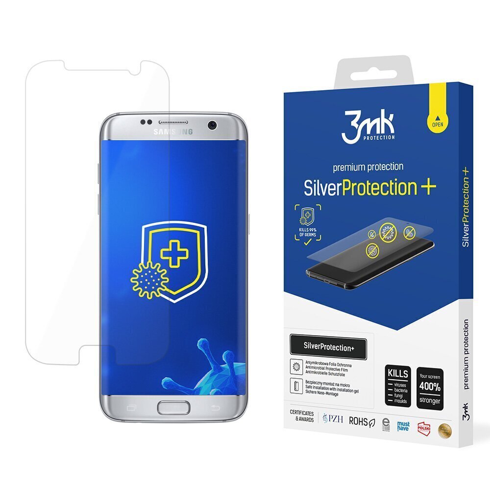 Samsung Galaxy S7 Edge - 3mk SilverProtection+ screen protector cena un informācija | Ekrāna aizsargstikli | 220.lv