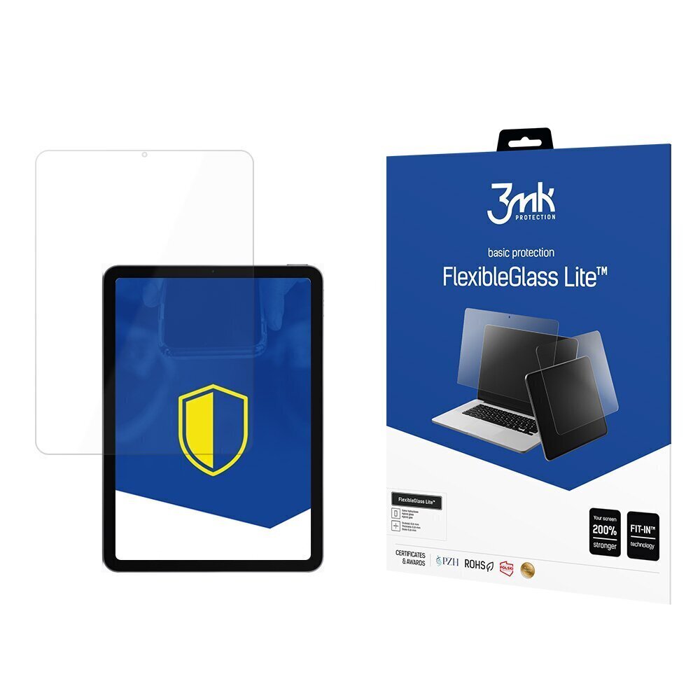 Apple iPad Air 2020/2022 - 3mk FlexibleGlass Lite™ 11'' screen protector cena un informācija | Citi aksesuāri planšetēm un e-grāmatām | 220.lv