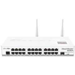 MikroTik Cloud Router Switch CRS125-24G-1S-2HnD-In цена и информация | Маршрутизаторы (роутеры) | 220.lv