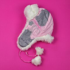 Art of Polo cepure | Pelēka, rozā cz1845-2 cena un informācija | Cepures, cimdi, šalles meitenēm | 220.lv