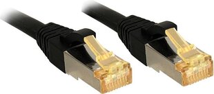 КАБЕЛЬ RJ45 S/FTP 3М/ЧЕРНЫЙ 47310 LINDY цена и информация | Кабели и провода | 220.lv