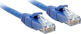 CABLE CAT6 U/UTP 1M/BLUE 48017 LINDY цена и информация | Кабели и провода | 220.lv